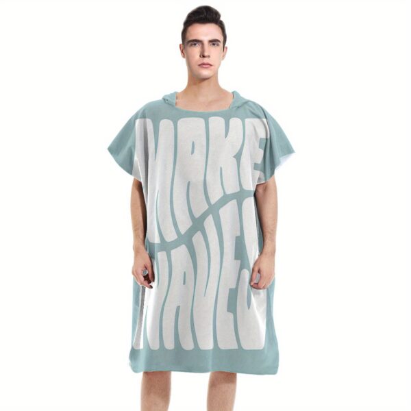 Poncho de plage "MAKE WAVES" – Image 5