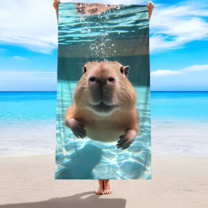 Serviette de Plage Capybara