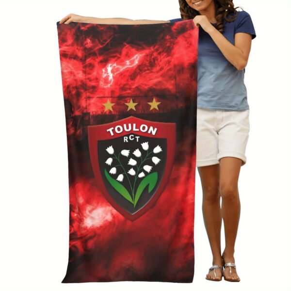 Un choix de serviettes de plage du club de rugby Toulon – Image 6