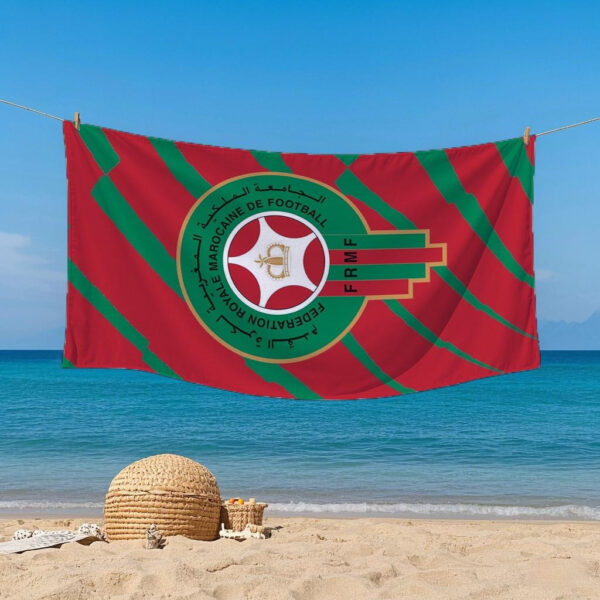 Serviette de Plage Logo FRMF Marocain – Image 7