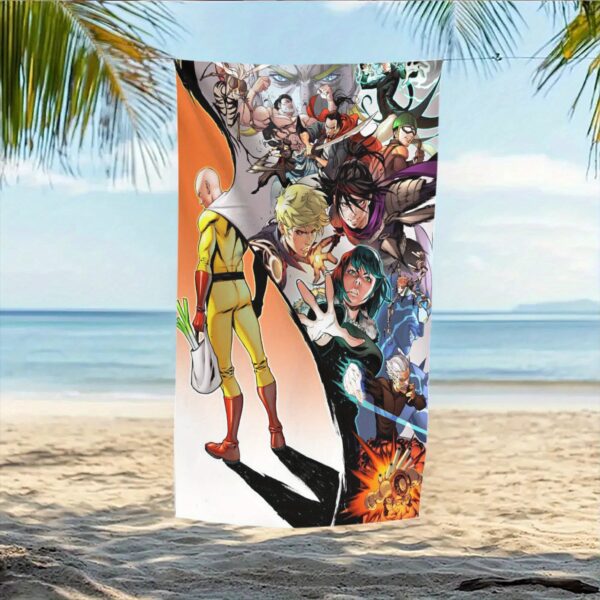 Ensemble de Serviettes de Plage One Punch Man