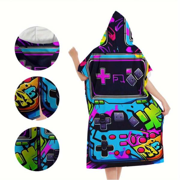 Poncho de plage contrôleur de console de jeu – Image 2