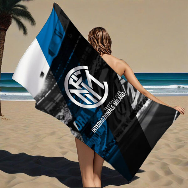 Serviette de plage Inter Milan Footbal