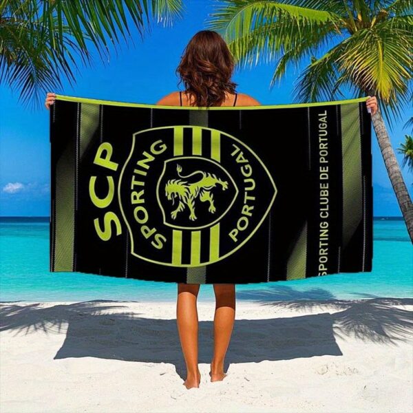 Serviette de plage Sporting Clube de Portugal