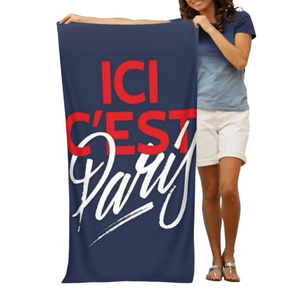 Serviette de Plage PSG – Image 9
