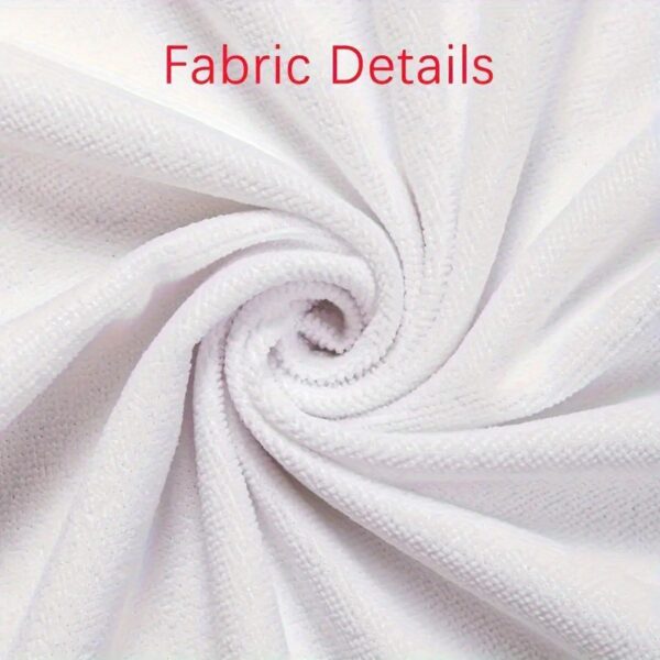 Drap de plage Motif Tropical Nautique Coquillages, Étoiles de Mer et Coraux – Image 9
