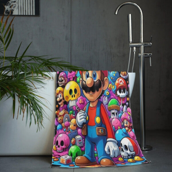 Serviette de plage mario world – Image 8