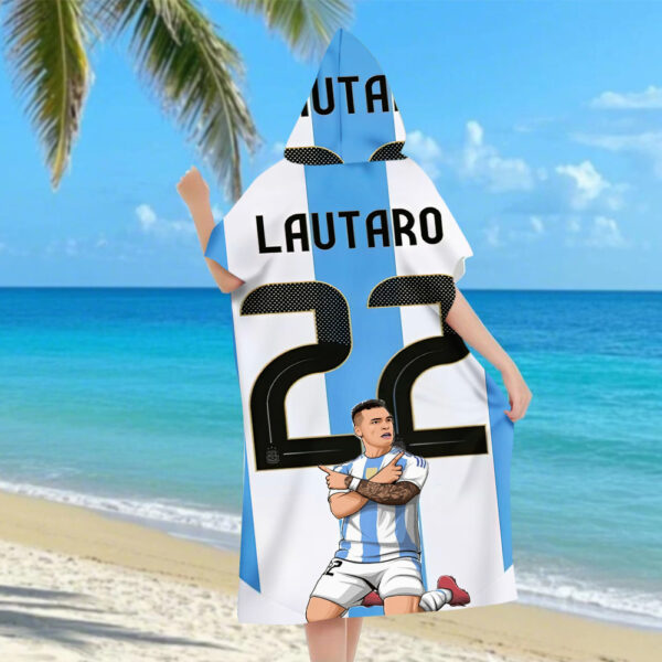 Poncho de plage Lautaro 22 Argentine – Image 2