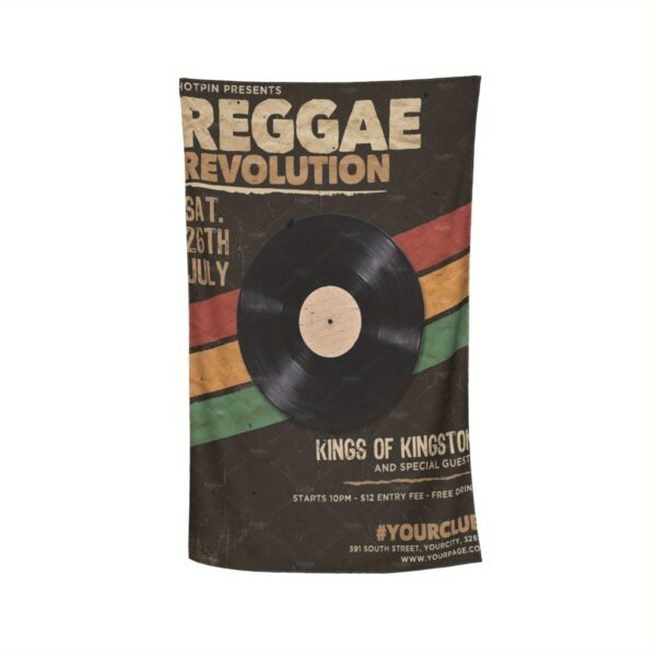 Serviette de plage Reggae Revolution – Image 7