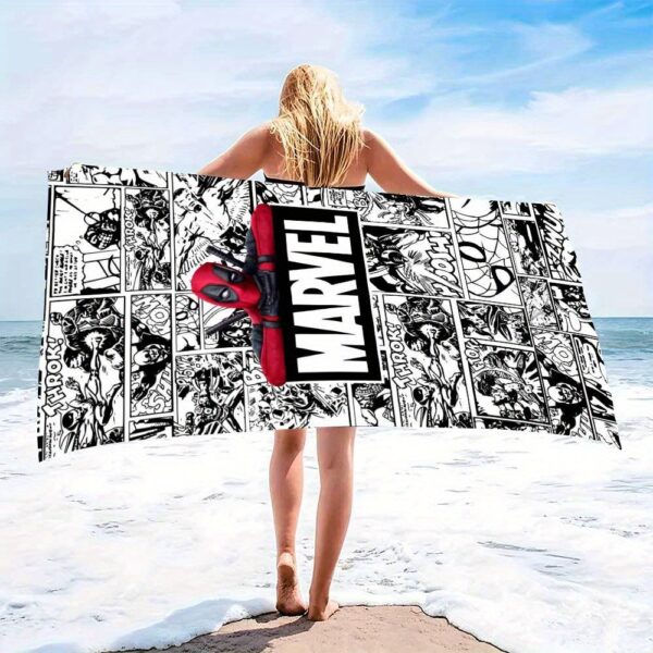 Serviette de plage Deadpool – Image 4