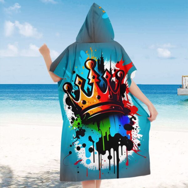 Poncho de Plage couronne