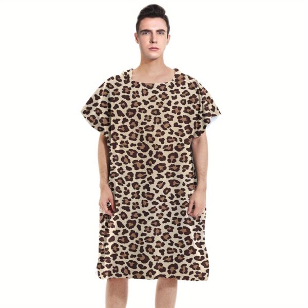 Poncho de plage léopard – Image 7