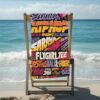 Serviette de Plage en Microfibre Graphique Hip-Hop