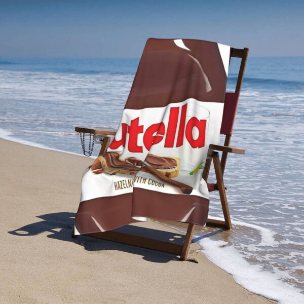 Serviette de plage Nutella – Image 3