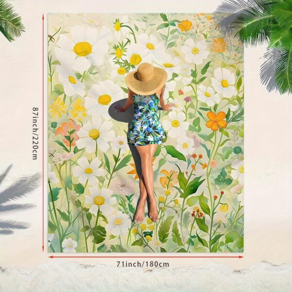 Drap de plage floral – Image 15