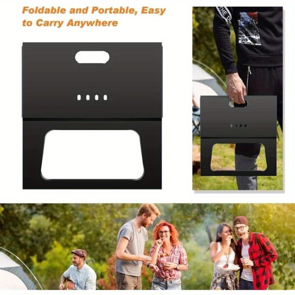 Gril à Charbon de Bois Ultraléger et Portable – Image 10