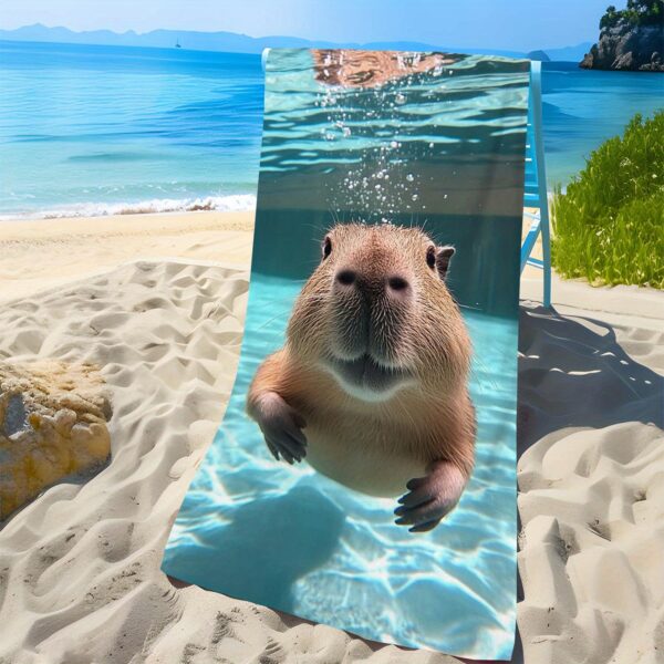 Serviette de Plage Capybara – Image 5