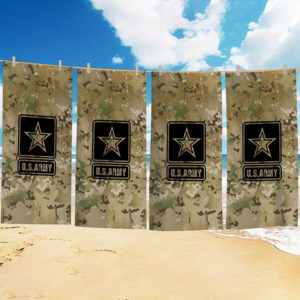 Serviette de Plage à Séchage Armée Américaine – Image 4