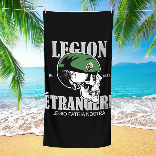 Serviette de Plage Légion Étrangère Française – Image 3