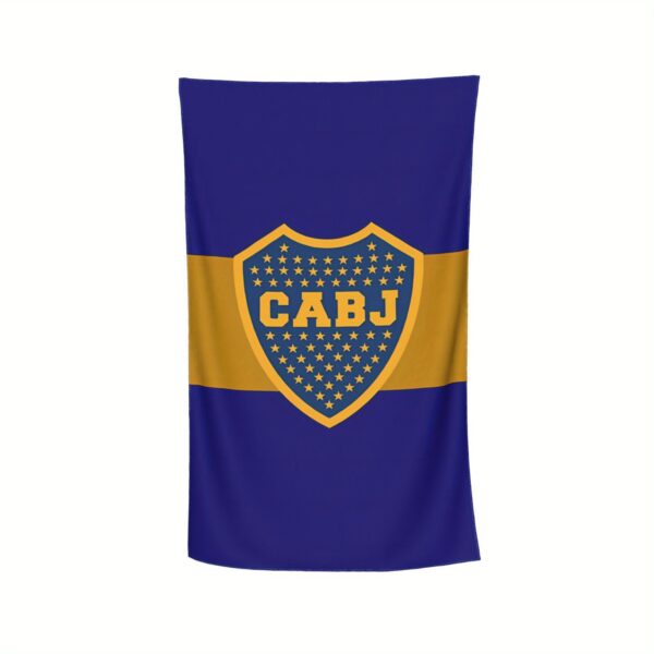 Serviette de plage club de soccer Boca Juniors – Image 7
