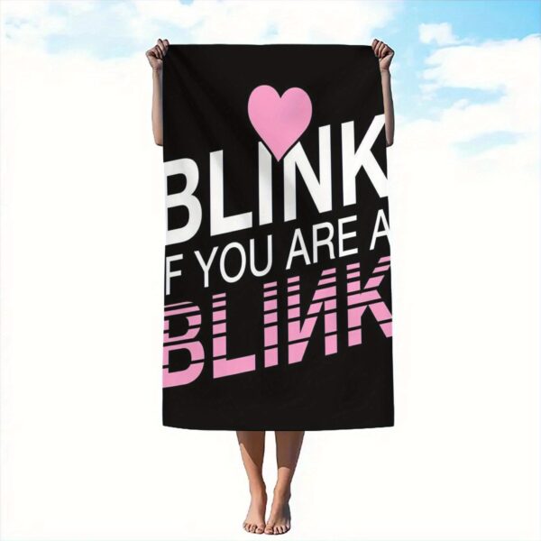 Serviette de Plage Tropicale Blackpink * – Image 5