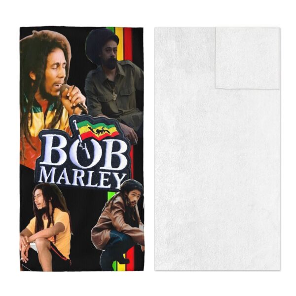 Serviette de Plage Pliable Multifonction Bob Marley & Sac à Dos – Image 6