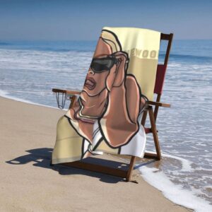 Serviette de Plage Style GTA