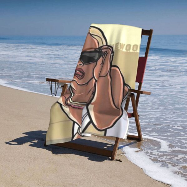 Serviette de Plage Style GTA