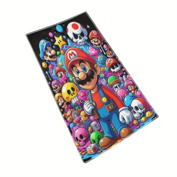 Serviette de plage mario world – Image 7