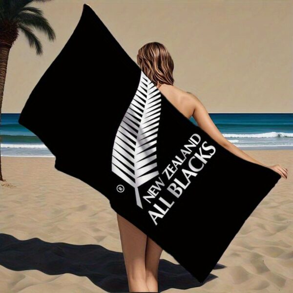 Serviette de plage New Zealand All Blacks – Image 2