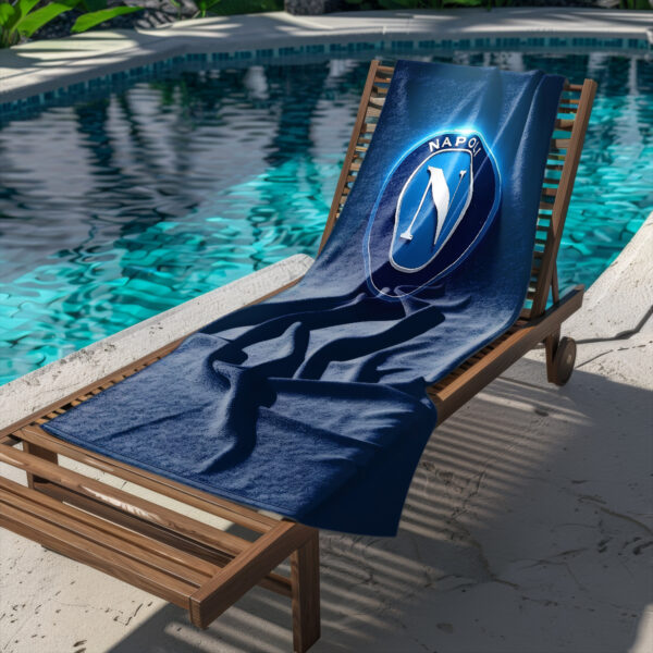 Serviette de Plage Logo Napoli FC – Image 3