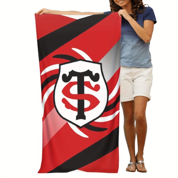 Serviette de plage Stade Toulousain – Image 5