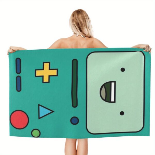 Serviette de Plage Séchage Rapide BMO Adventure Time – Image 6