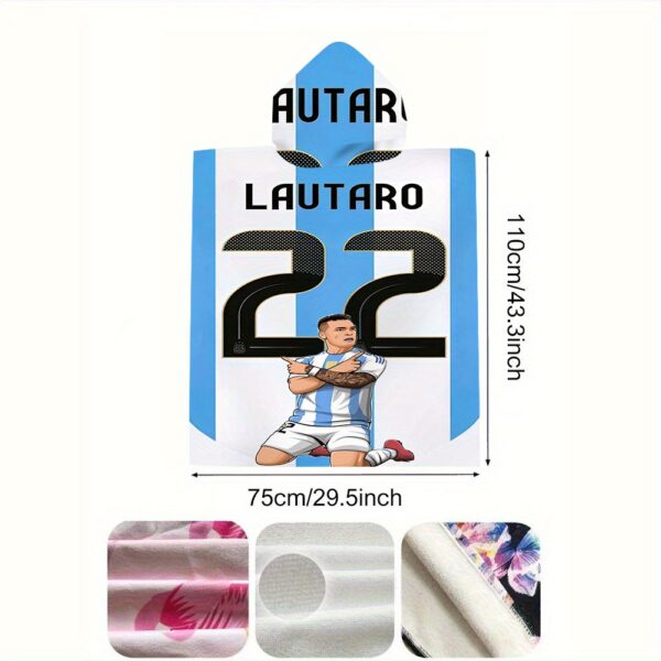 Poncho de plage Lautaro 22 Argentine – Image 3