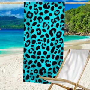 Serviette de plage  léopard moderne