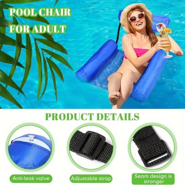 Chaise Longue Gonflable de Luxe pour l'Été – Image 11