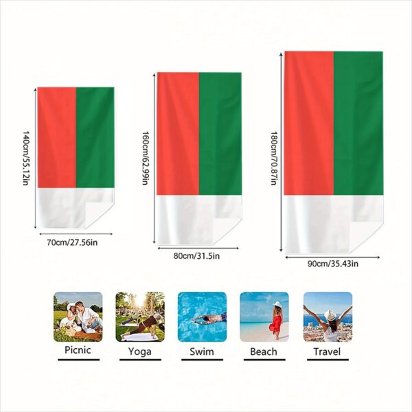 Serviette de Plage Madagascar – Image 4