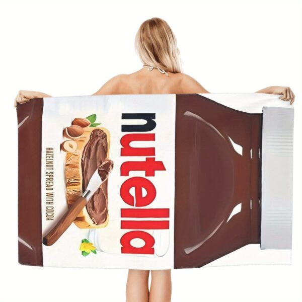 Serviette de plage Nutella – Image 6
