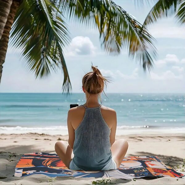 Serviette de Plage Poing Puissant – Image 7