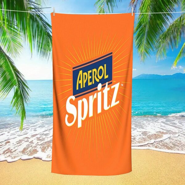 Serviette de plage pliable 2 en 1 et sac de rangement Spritz – Image 3