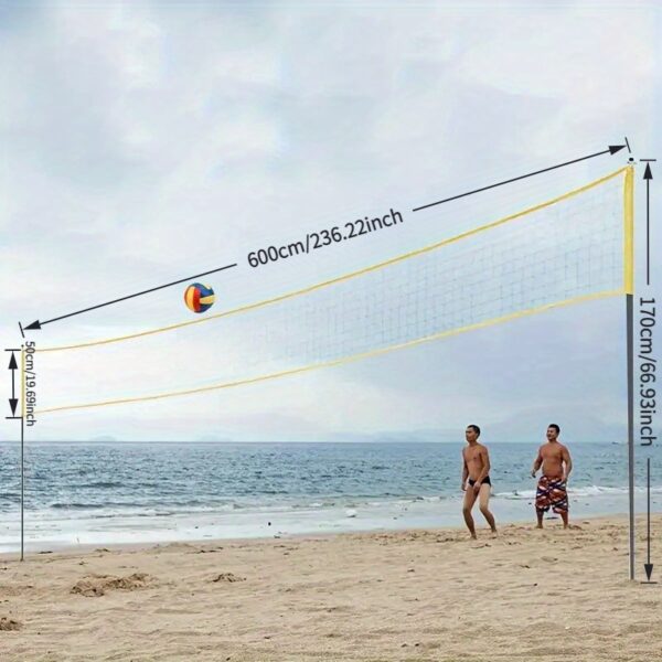 Ensemble de filet de volley-ball portable – Image 9