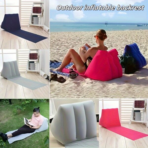 Canapé Gonflable Portable & Chaise Extérieure