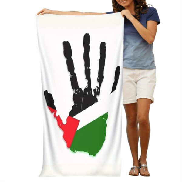 Serviette de Plage Palestino Art Moderne – Image 4