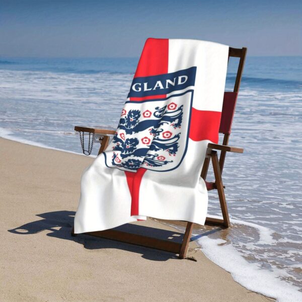 Serviette de Plage Équipe Nationale Anglaise – Image 5