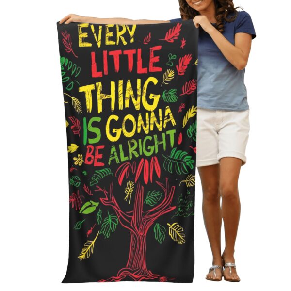 Serviette de Plage Inspirée Reggae – Image 8