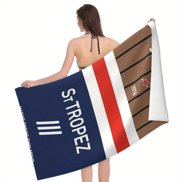 Serviette de Plage Style St Tropez – Image 6