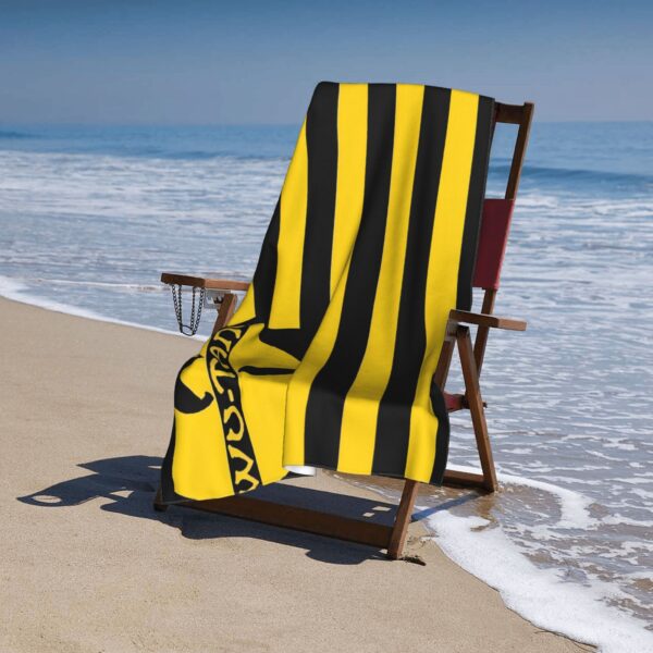 Serviette de plage en microfibre inspirée du Wu Tang Clan