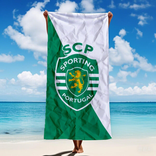 Serviette de Plage Sporting de Lisboa – Image 4