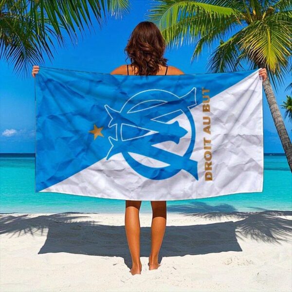 Serviette de plage Marseille FC – Image 6