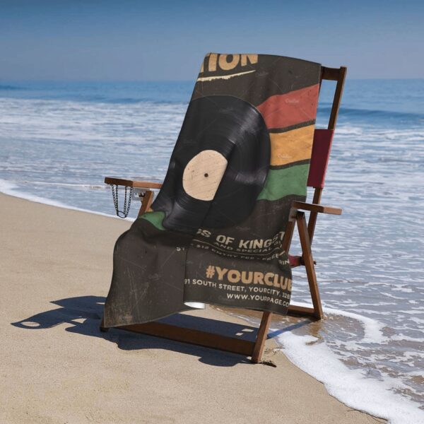 Serviette de plage Reggae Revolution – Image 2